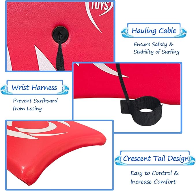 Bo-Toys Body Board Lightweight with EPS Core