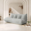 Bean Bag Chair Sofa Fireside 3 Seat Lounger Couch for Adults Corduroy Cozy Lazy Floor Sofa Memory Foam Chair for Home, Apartment and Gaming Venue,Mint Green