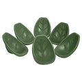 ECR4Kids Leaf Floor Seat, Rocker Chair, Hunter Green, 6-Piece
