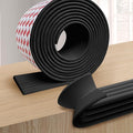 PUSHUJIA Edge and Corner Guards with Strong Adhesive Extra Thick Baby Proofing Furniture Protector for Table Desk Bed Cabinets Child Safety for Home and Nursery (Black, 16.4 Feet)