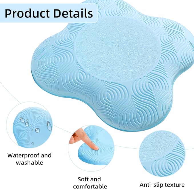 Yflingjie 2 packs Yoga Knee Pad Cushion Extra Thick for Knees Elbows Wrist Hands Head Foam Pilates Kneeling pad Yoga Knee Cushion Thick Exercise Pads for Knees Elbows Wrist Hands Head Foam Pilates Kneeling pad，Support Foam Pads for Women and Men