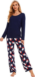 GYS Viscose from Bamboo Women's Pajama Sets Super Soft Long Sleeve Sleepwear Comfy Winter Pjs Sets S-4X