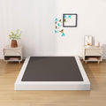 Upcanso Box Spring for Queen Bed Bed Base 4 inch, Low Profile Metal Queen Box Spring with Fabric Cover, 3000 Lbs Max Weight Capacity Mattress Foundation, Noise-Free, Easy Assembly