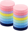 16 Pcs Round Floor Cushions for Kids, 15'' Plush Flexible Seating Pillows with Handles, Soft Chair Seats for Classroom Elementary Daycare Preschool Playroom Reading Corner Multicolor