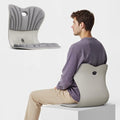 CabSupport Ergonomic Lumbar Support Seat Cushion M1 Plus - Posture Correction Spineseat for Office Chair, Car, Home with Breathable Memory Foam