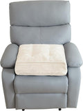 Tufted Corduroy Recliner Seat Cushion for Elderly, High Density Foam Large Square Seat Cushion for Recliner Chair, Floor Pillow, Office Chair, Car, No Pressure on Thighs, 20x20x4