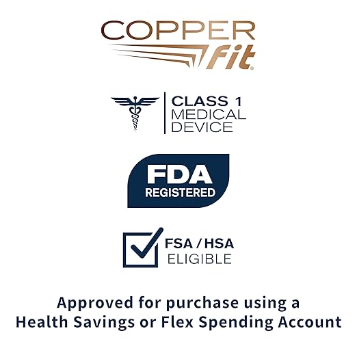 Copper Fit Mobilizer Knee Sleeve – ProSeries with Removable Side Stabilizers Knee Support for Advanced Recovery – Mobility, Knee Pain, Swelling, Inflammation, Circulation, Arthritis, Tendonitis (L/XL)