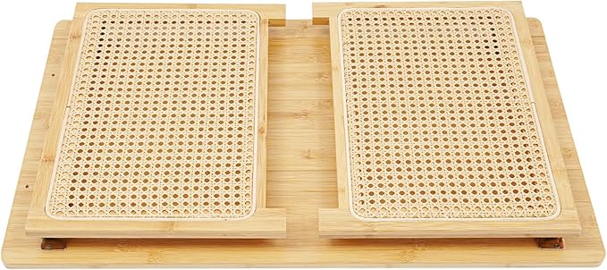 Japanese Floor Table Foldable Bamboo Low Table for Sitting on the Floor, Natural Coffee Table Minimalist Tatami for Home Office, Meditation & Tea Ceremony (Easy Storage) (31.5*18.89*13.77Inch)