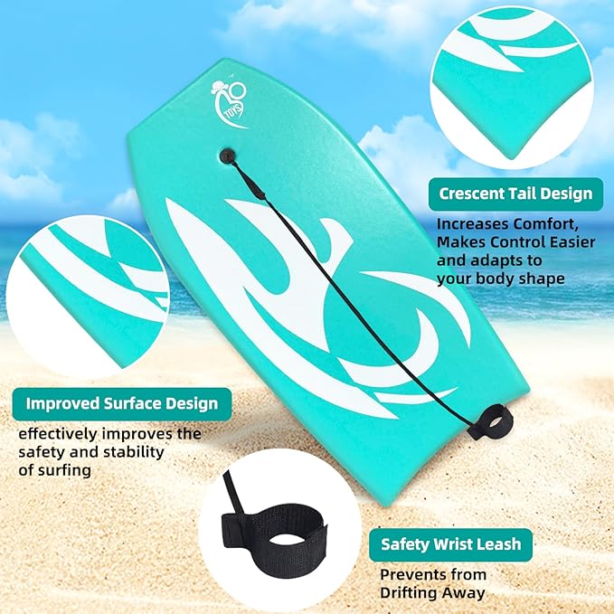 Bo-Toys Body Board Lightweight with EPS Core