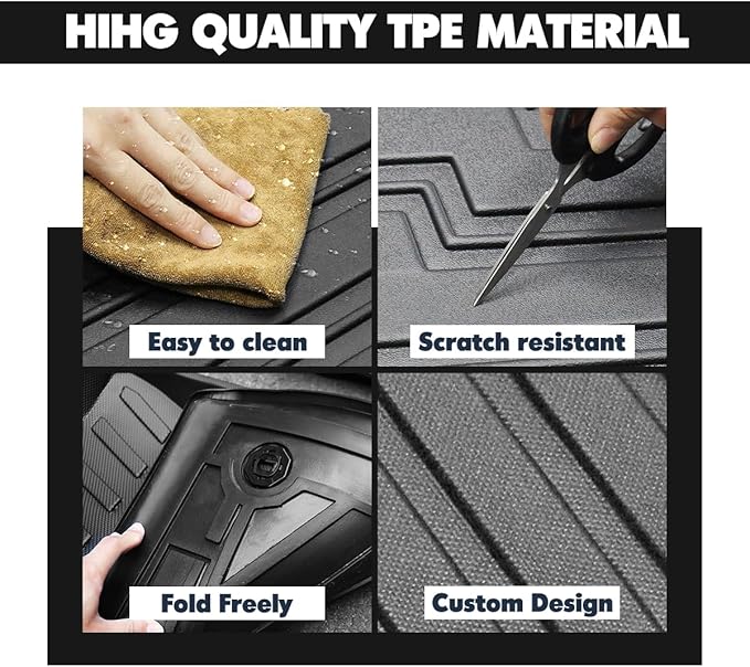 Compatible for 2013-2016 Mazda CX5 Seat Back Cover & Cargo Mat CX5 Backrest Mats Cargo Liner All Weather Protection for 2013-2016 CX-5 Accessories
