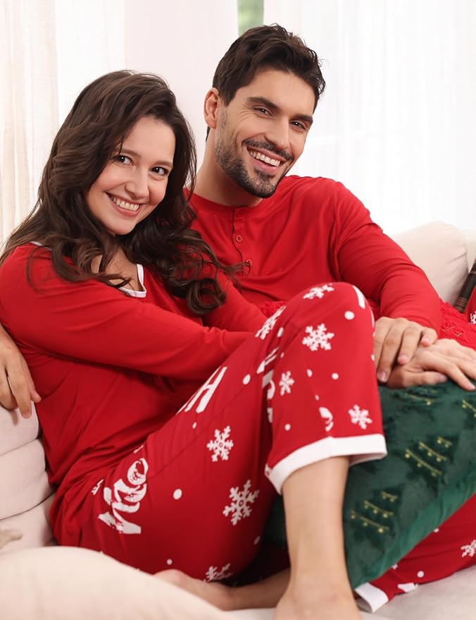 GYS Viscose from Bamboo Women's Pajama Sets Super Soft Long Sleeve Sleepwear Comfy Winter Pjs Sets S-4X