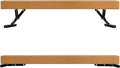 MARFULA Adjustable Balance Beam 8 ft Gymnastic Beam Adjustable Height for Kids and Teenage of All Gymnastic Levels, Gymnastic Training Beam Gymnastic Equipment for Athlete Home and Gym Club Use