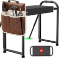 seasky Foldable Garden Kneeler and Seat, Anti-Tipping Gardening Bench Widened Thick Soft Kneeling Pad, Heavy Duty Gardening Stool with Tool Bag,Gardening Gift for Women