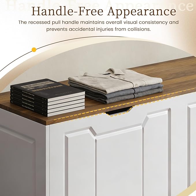 L-Shape Corner Bench with Hidden Storage, 63”Kitchen Corner Nook Bench Seating& Entryway Shoe Bench,Space-Saving Wood Corner Bench for Small Spaces,White, 63"*63"*17.7"
