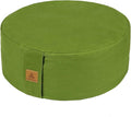 FelizMax Zafu Buckwheat Meditation Cushion,D=13"/16" H=5.5",Round Zabuton Meditation Pillow,Yoga Bolster Kneeling Pillow Premium Yoga Pillow for Sitting on Floor Zippered Cotton Cover