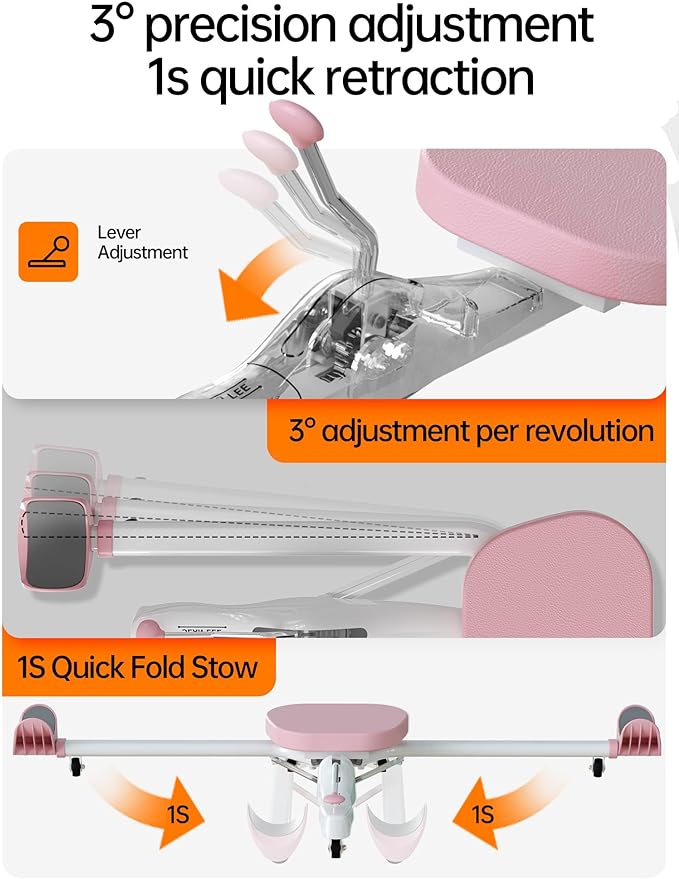 Split Machine, Leg Stretcher Machine to Improve Flexibility and Quality of Stretching, Equipment Suitable for Ballet, Cheerleading Dance, Gymnastics and Other Sports