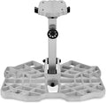 LUCKY CLOVER Tree Saddle Platform: Reliable Saddle Hunting Platform with Non-Slip Ridge Grips, Lightweight Cast Aluminum Construction, Fully Adjustable Silent Saddle Platform, 16.1"x12.2" Platform