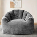 Bean Bag Chair for Adults, Comfortable Armchair, Floor Chair, Large Fluffy Bean Bag Sofa for Living Room Accent, Dormitory, Bedroom Reading Chair