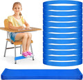 12 Pack Chair Bands for Kids with Fidgety Feet, ADHD Tools for Kids, ROOKEA Sensory Room Must Haves for Adhd Kids Fidget Chair Bands Autism Classroom Must Haves ADHD Tools for Classroom Home Chairs