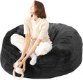 Bean Bag Chair for Adults, Floor Bean Bags Offers Ample Space for Adults,Memory Foam Giant Bean Bags,Lounger Versatile Design Suits Any Room,Movie Nights,Reading(Gray,4FT)