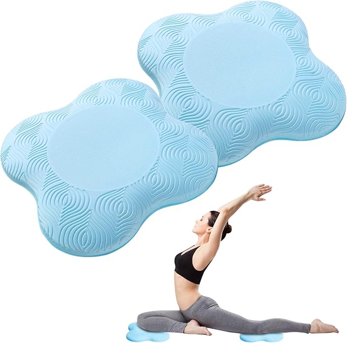 Yflingjie 2 packs Yoga Knee Pad Cushion Extra Thick for Knees Elbows Wrist Hands Head Foam Pilates Kneeling pad Yoga Knee Cushion Thick Exercise Pads for Knees Elbows Wrist Hands Head Foam Pilates Kneeling pad，Support Foam Pads for Women and Men