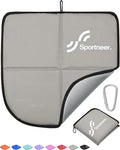 Sportneer Sitting Pad, Lightweight Waterproof Folding Seat Pad for Backpacking, 15.75'' x 15.75'' Portable Camping Seat Mat for Hiking, Picnics & Outdoor Use
