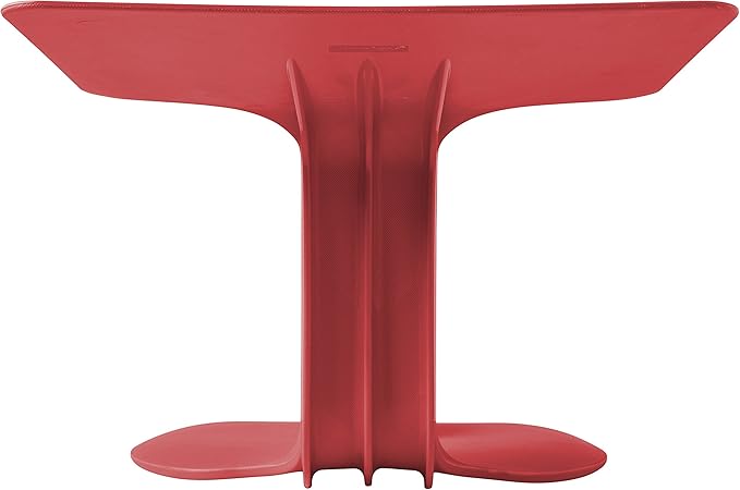 ECR4Kids The Surf Portable Lap Desk, Flexible Seating, Red, 10-Pack