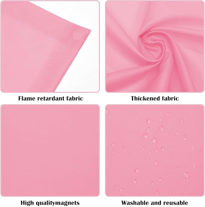 8 Pcs Fluorescent Light Covers - 4 x 2 Feet Covers for Ceiling Lights, Magnetic Light Filters for Classroom, Office, Hospitals, Home