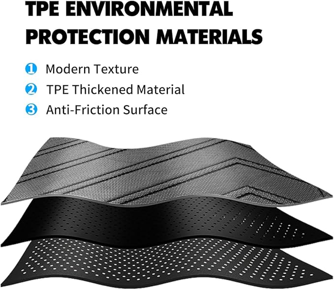 Compatible for 2014-2025 Jeep Cherokee Cargo Mat & Backrest Mats All Weather Seat Back Cover Cargo Liner for 2014-2025 Jeep Cherokee Accessories