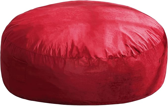 Hobestluk Bean Bag Chair 6Ft Giant Bean Bag Chairs for Adults Large Bean Chairs with Removable Cover,Big BeanBag Chairs for Living Room, Bedroom