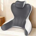Reading Pillow for Sitting in Bed, 22”H Back Pillow for Sitting Up,Lumbar Rest & Neck Support Bed Pillows,Backrest Bed Chair with Arms for Reclining,Gaming,Resting,Watching TV in Couch or Floor