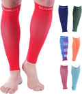 Doc Miller Compression Calf Sleeve for Men & Women – 20-30mmHg Graduated Support for Running, Shin Splints, Calf Strain – Knee High, Small to 6XL Plus Size