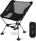 MOON LENCE Portable Camping Chair Backpacking Chair - The 4th Generation Ultralight Folding Chair - Compact, Lightweight Foldable Chairs for Hiking Mountaineering, Beach
