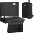 Stadium Seats for Bleachers with Back Support, Bleacher Chairs with Back，Portable Bleacher Seats with Cushions and Backpacks，Wide Stadium Chair for Sports Events and Concerts