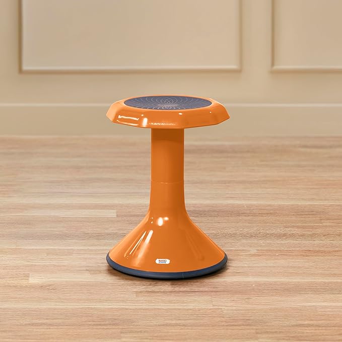 Wobble Stool, 18", Flexible Seating, Orange