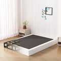 Upcanso 7 Inch Full Size Box Spring Bed Base, Low Profile Metal Boxspring Full Size with Fabric Cover, 3000 Lbs Max Weight Capacity Mattress Foundation, Noise-Free, Easy Assembly