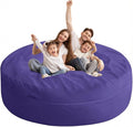 HABUTWAY XX-Large Bean Bag Chair: Giant 7' Memory Foam Furniture Bean Bag Chairs for Adults with Microfiber Cover 7Ft (Purple)