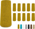 16 Pcs Gold Premium Chair Leg Socks Protectors for Hardwood Floors - Do not Easily Fall Off - Very Easy to Put on - Fits All Leg Shapes - High Elastic Bar Stool Leg Covers - Furniture Pads