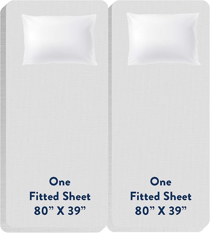 Bare Home Bed-in-A-Bag 8 Piece Comforter & Sheet Set - Split King - Goose Down Alternative - Ultra-Soft 1800 Premium Bed Set (Split King, Cocoa/Cocoa)
