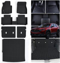Floor Mats for 2025 Mazda CX-50 (Only for Hybrid) & Cargo Mat & Backrest Mat,TPE All Weather Protection for CX50 Car Full Set Liner Covering The Backrest Accessories