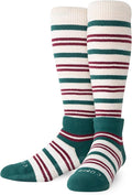 Comrad CozyGrip Slipper Socks - 10-15mmHg Graduated Compression Socks - Dual-Layer Knee High Socks with Anti-Slip Grips
