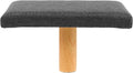 Bench with Cushion for Posture Support Grey Seiza Stool for and Prayer Height Chair Suitable for Users Over Single-Leg Design