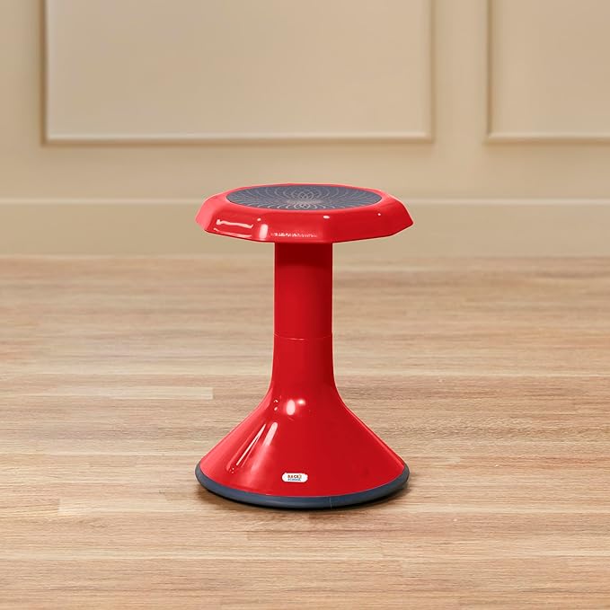 Wobble Stool, 18", Flexible Seating, Red