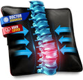 AJUVIA Back Vitalizer Lumbar Support Pillow | 3000+ Doctor Trusted Ergonomic Pillow Support for Office Chair, Home & Car | 3 Second Pain Relief, Better Posture, Sciatica & Lower Back Relief