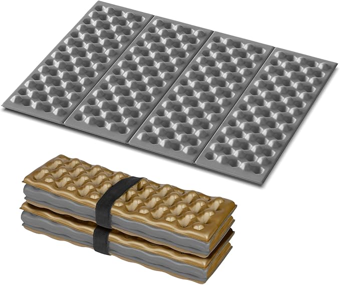 Foam Seat Mat for Camping, Foldable Seat Pat Cushion,Waterproof IXPE Sitting Pad for Outdoor Camping, Stadium,Backpacking Travel,Hikking,Picnic,Stadiums and Bleachers