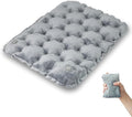 YEEKORO Inflatable Seat Cushion, Lightweight Camping Air Sitting Pad with Repair Cloths, Waterproof Air Seat Cushion, Portable Push-Press Seat Cushion for Airplane Travel Hiking Office Stadium Seat