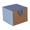 ECR4Kids SoftZone Adult Cozy Cube, Flexible Seating, Earthtone