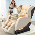 2026 Massage Chair Full Body, Zero Gravity Massage Chair Recliner with 14 Fixed Rollers, 8 Airbags, Foot Massage, Lumbar Heating, Touch Screen, Bluetooth Speaker & Ambient lighting for Lover, Parents