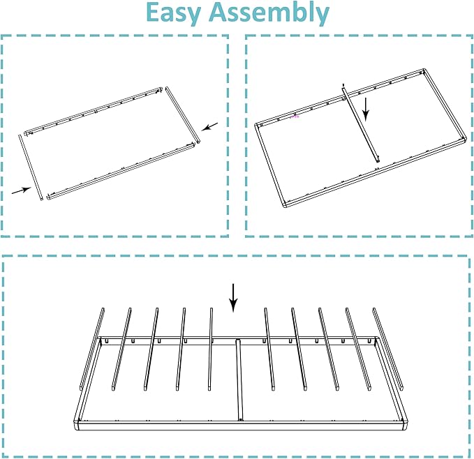 Upcanso Twin Box Spring Bed Base 2 Inch, Low Profile Metal Boxspring Twin Bunkie Board 2 Inch, 2000 Lbs Max Weight Capacity Mattress Foundation, Noise-Free, Easy Assembly