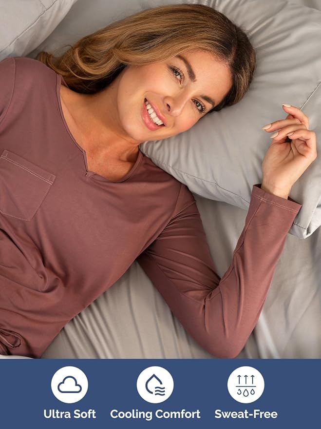 Extra Deep Pocket Cal King Sheets - 4 Piece Breathable & Cooling Bed Sheets - Hotel Luxury Sheet Set - Soft, Wrinkle Free & Comfy - Easily Fits Extra Deep Mattresses - Deep Pocket Light Grey Sheets